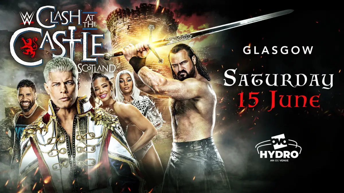 WWE Clash At The Castle 2024 Poster 